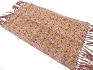 抽象模様織出し卓布